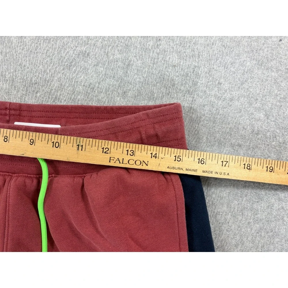 Nike 2 Tone Athletic Fit Tech Jogger Sweatpants (Men's Large) Red/Blue